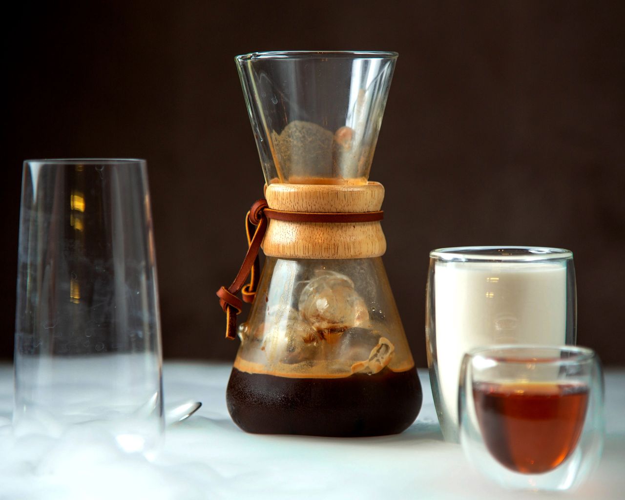 A reusable metal mesh coffee filter