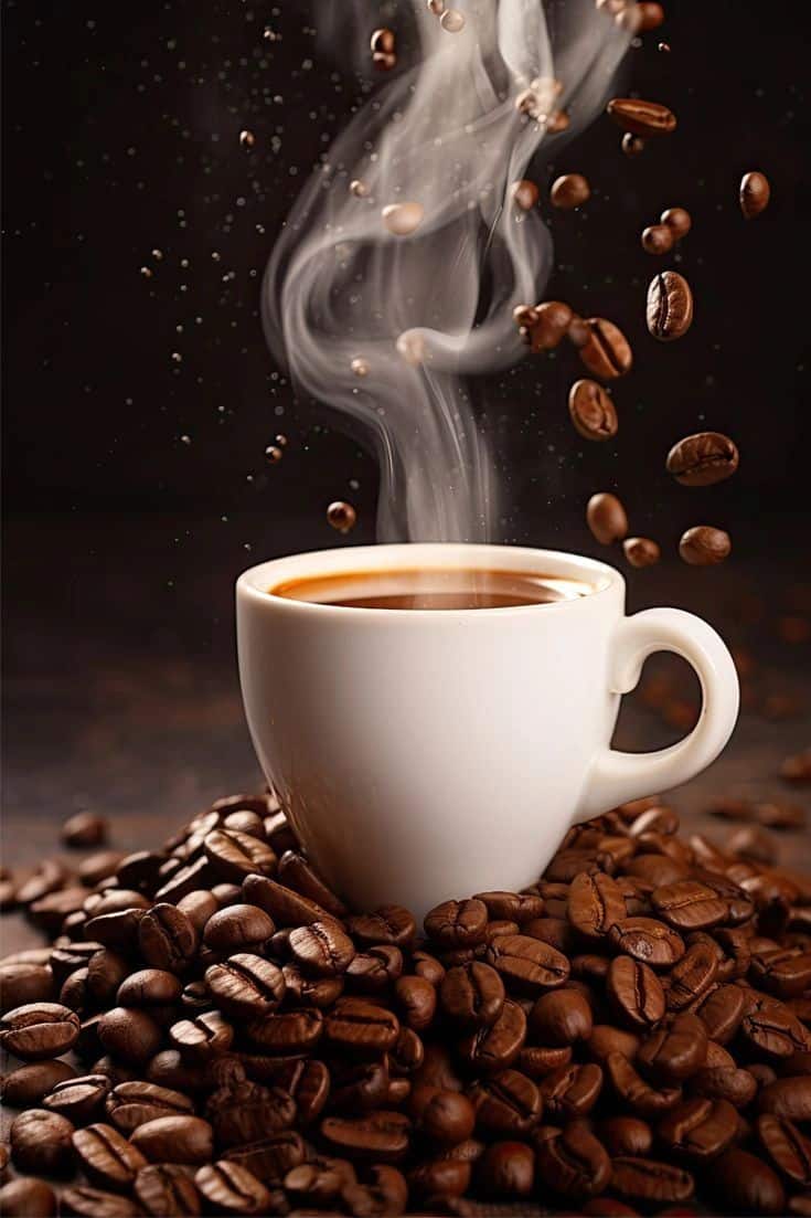 Smooth medium roast coffee beans that are great for beginners